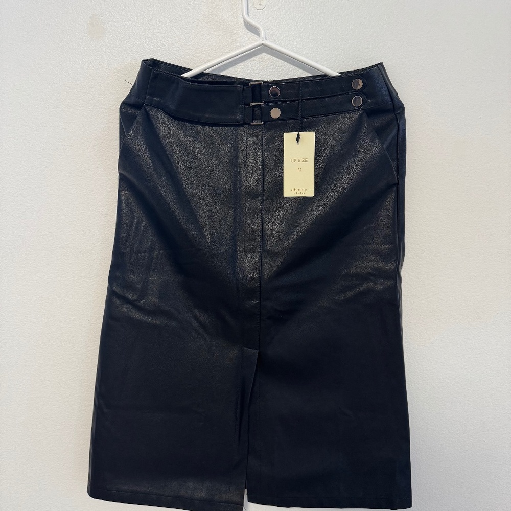 Pleather Skirt